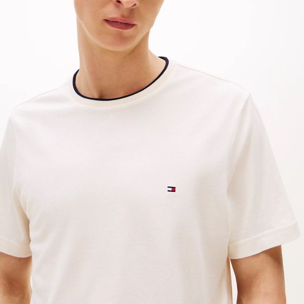 Tommy Hilfiger Cotton Modal T-shirt Off White