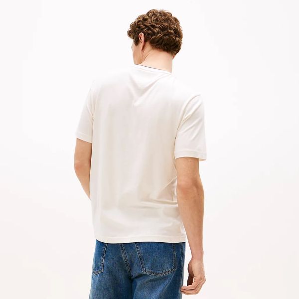 Tommy Hilfiger Cotton Modal T-shirt Off White