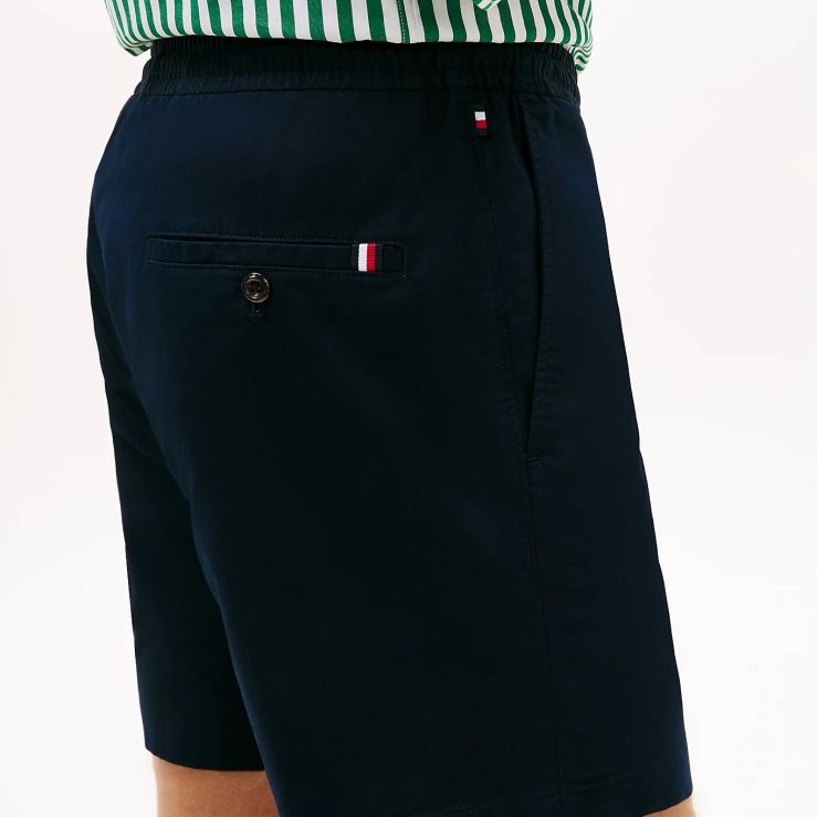 Tommy Hilfiger Dover Poplin Korte Broek Navy