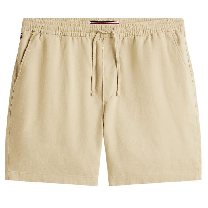 Tommy Hilfiger Dover Sorona Linen Korte Broek Beige