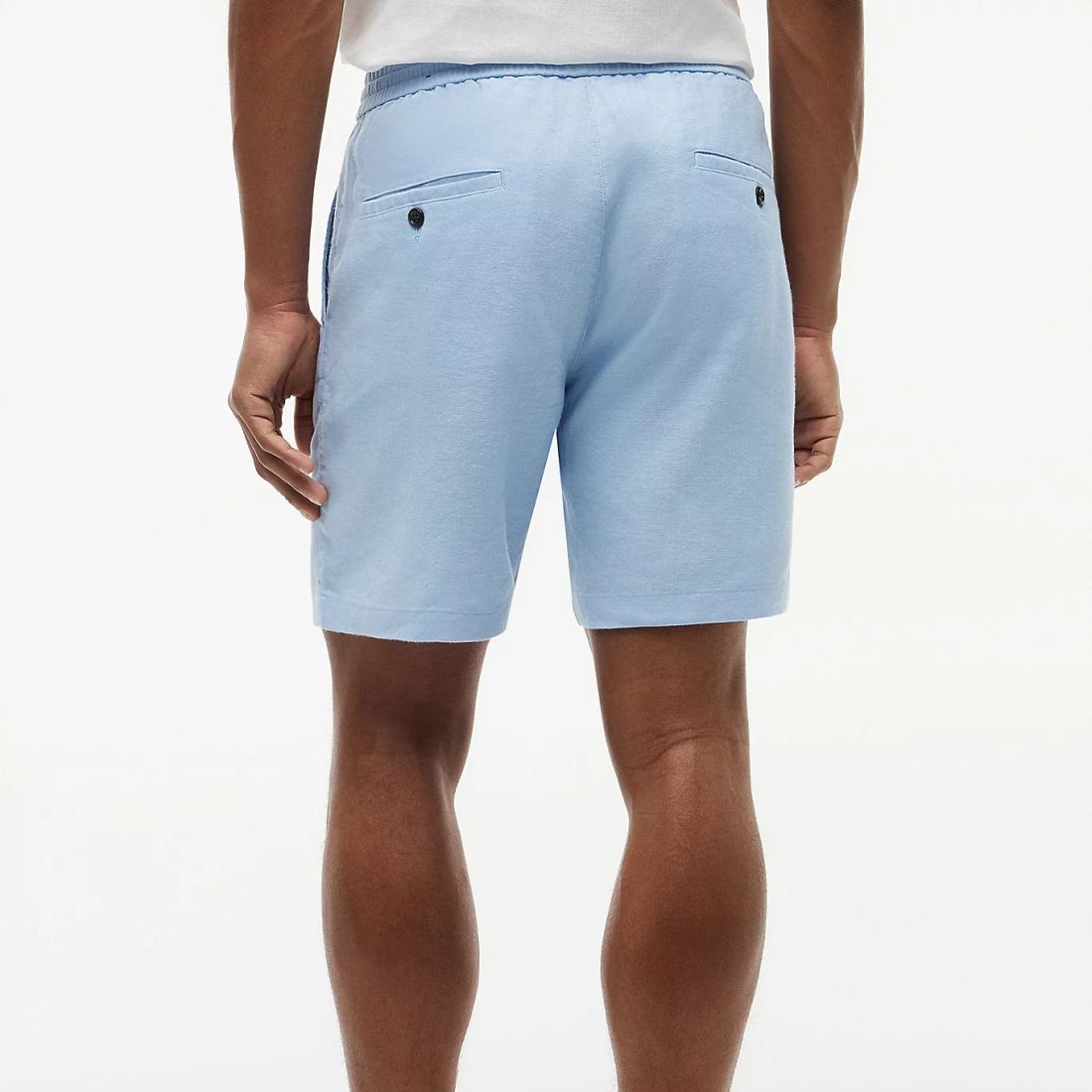 Tommy Hilfiger Dover Sorona Linen Korte Broek Licht Blauw