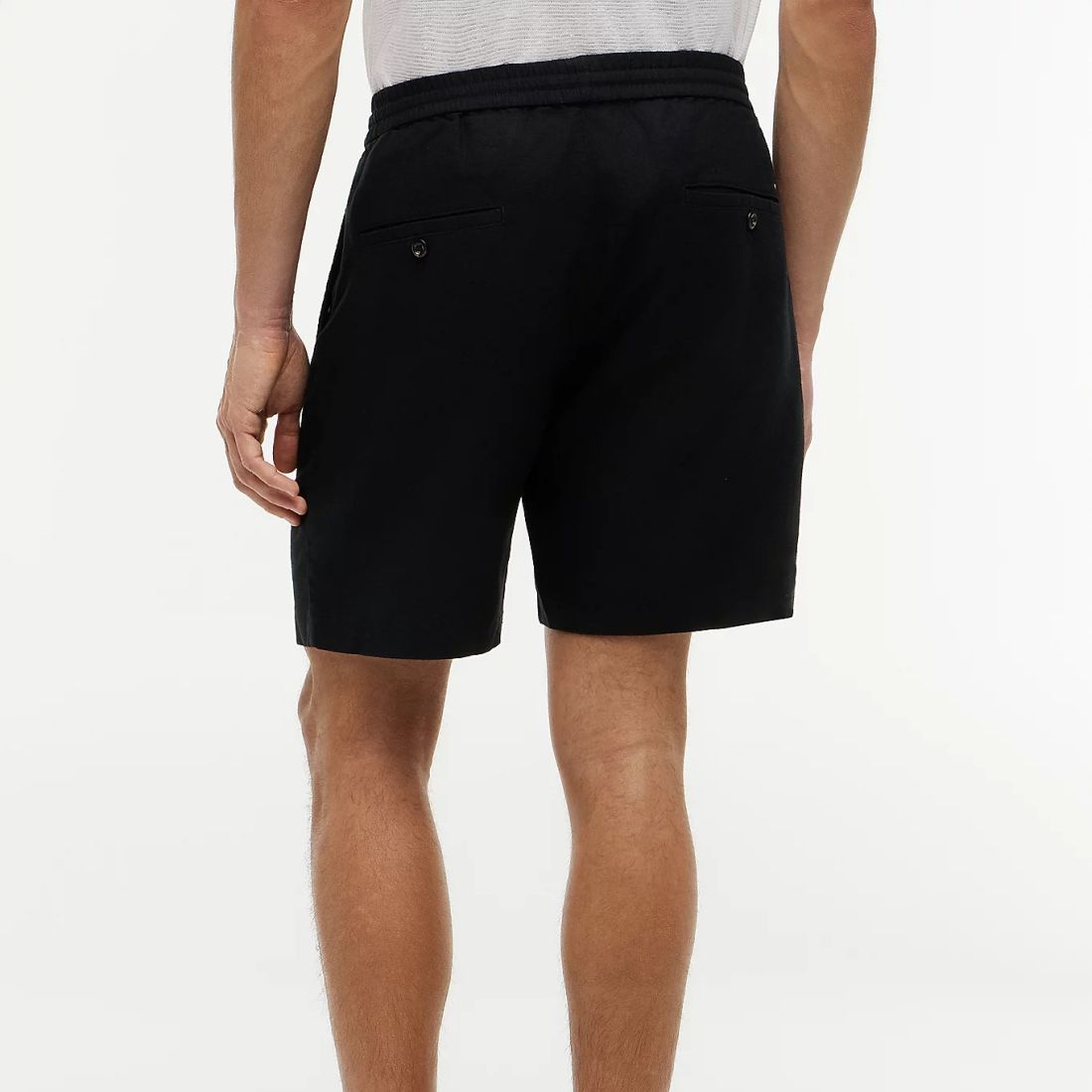 Tommy Hilfiger Dover Sorona Linen Korte Broek Zwart