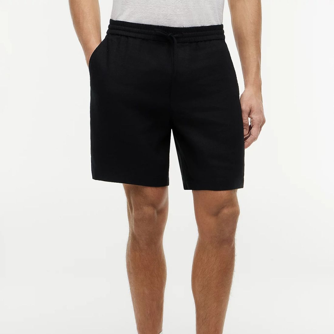 Tommy Hilfiger Dover Sorona Linen Korte Broek Zwart