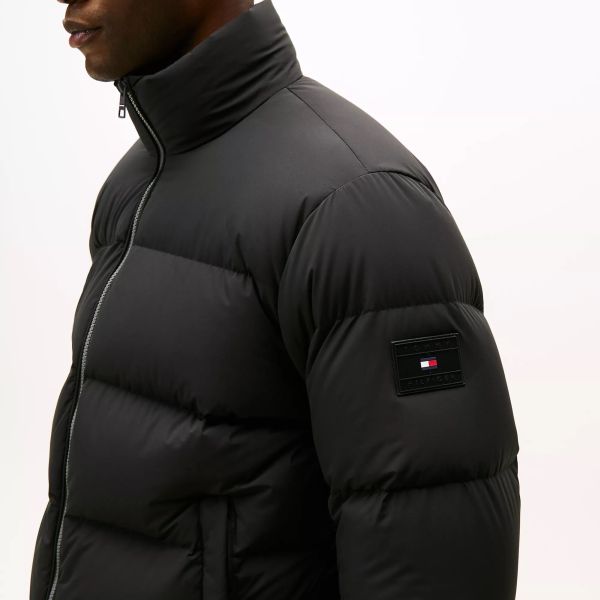 Tommy Hilfiger Down Stand Puffer Zwart