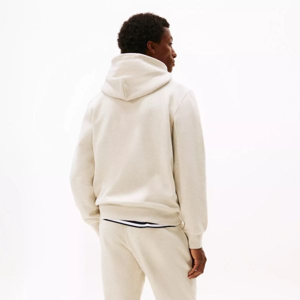 Tommy Hilfiger Essential Fleece Hoodie Off White
