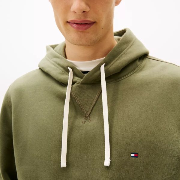 Tommy Hilfiger Essential Fleece Hoodie Groen