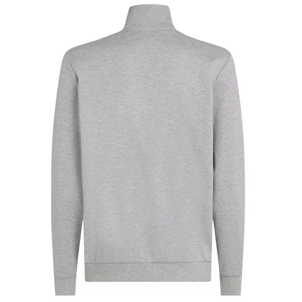 Tommy Hilfiger Essential Intechno Quarter Zip Sweater Licht Grijs