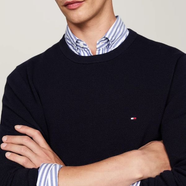 Tommy Hilfiger Essential Structure Sweater Navy