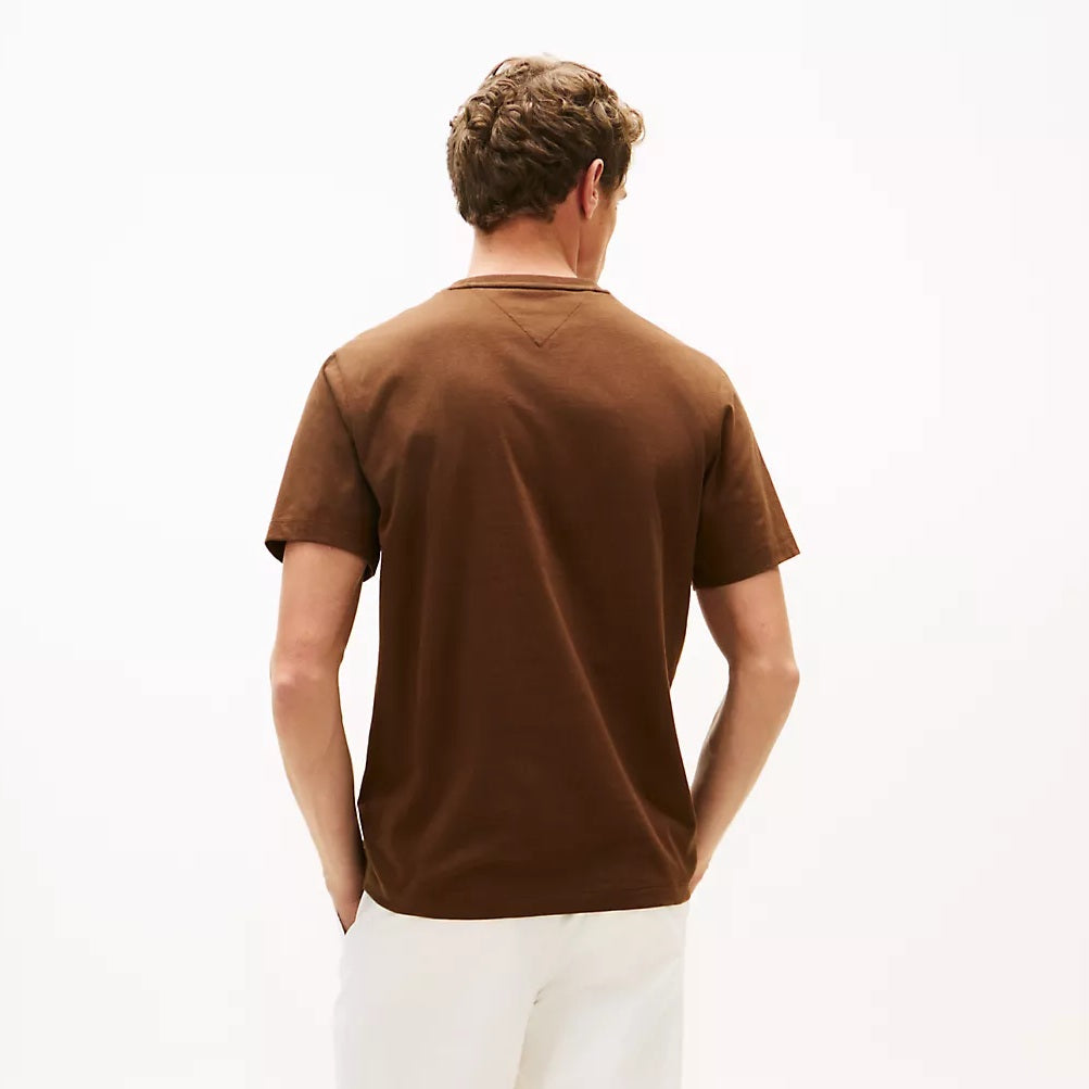 Tommy Hilfiger Essential T-shirt Bruin