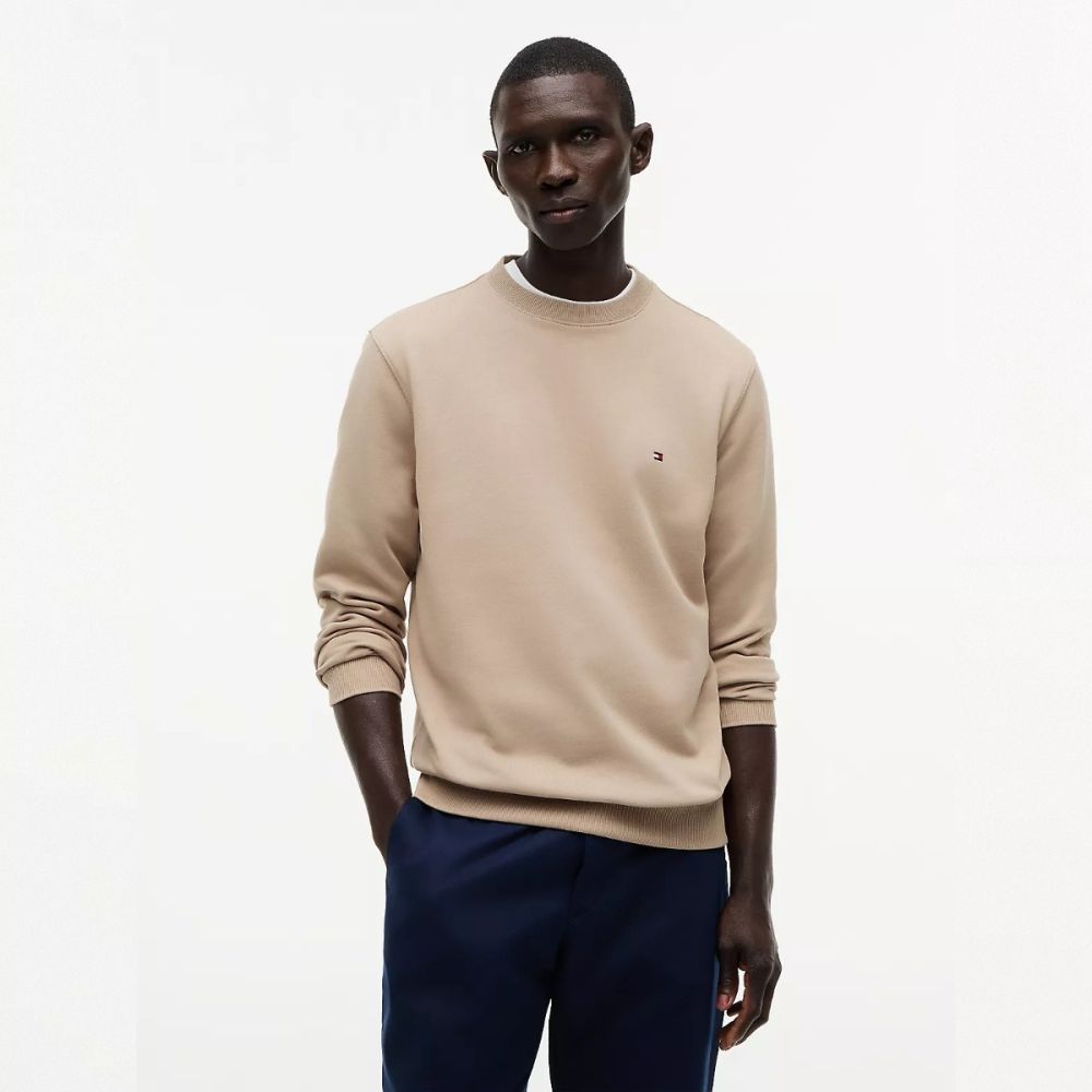 Tommy Hilfiger Essential Terry Sweater Beige