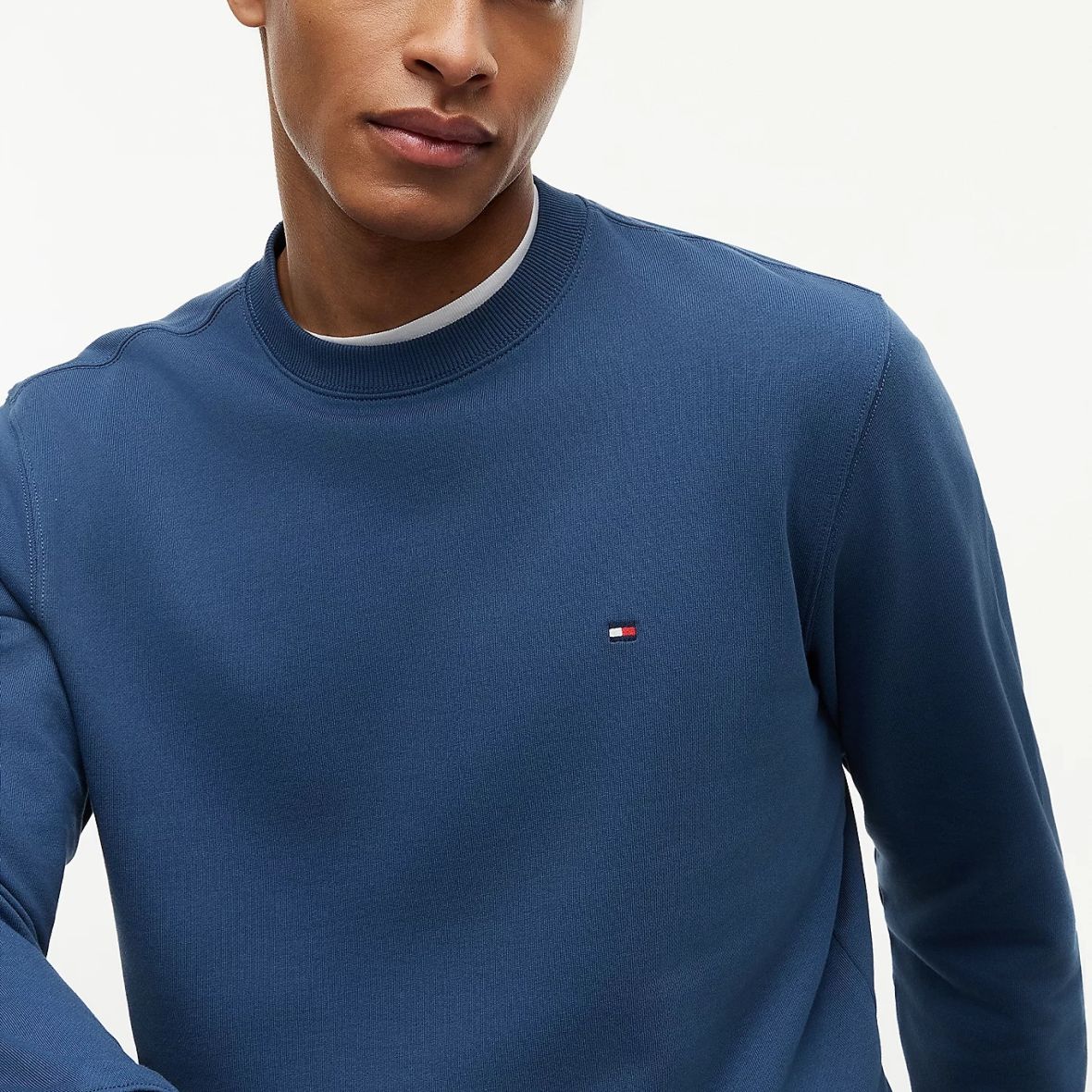 Tommy Hilfiger Essential Terry Sweater Donker Blauw