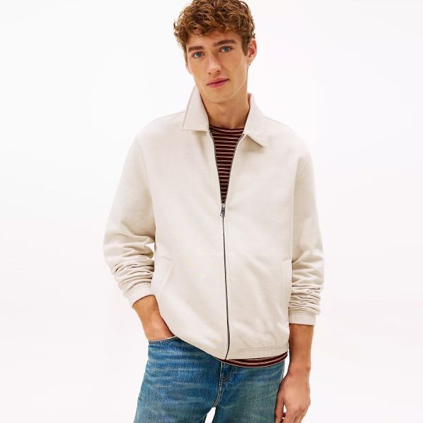 Tommy Hilfiger Essential Terry Vest Off White