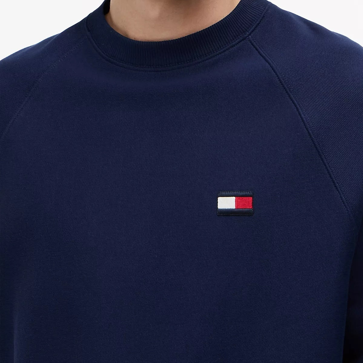 Tommy Hilfiger Flag Elevated Sweater Navy