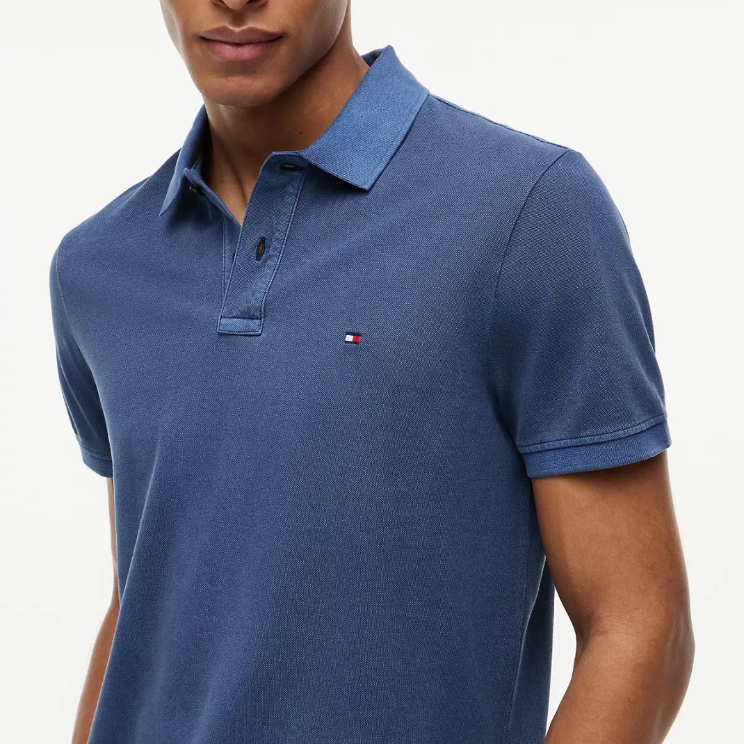 Tommy Hilfiger Garment Dye Polo Navy