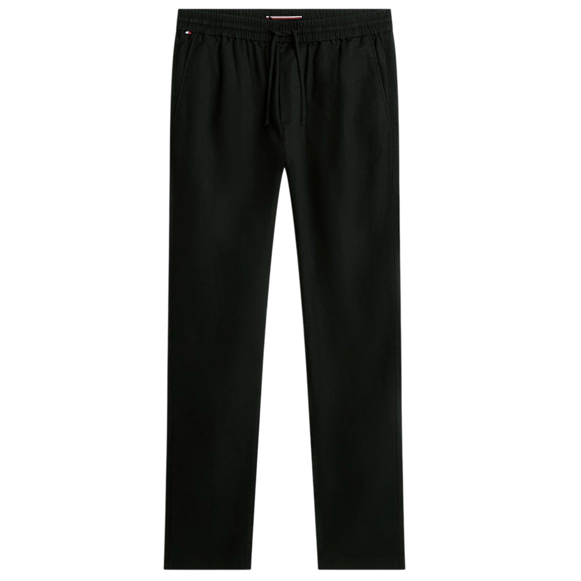 Tommy Hilfiger Harlem Sorona Linnen Broek Zwart