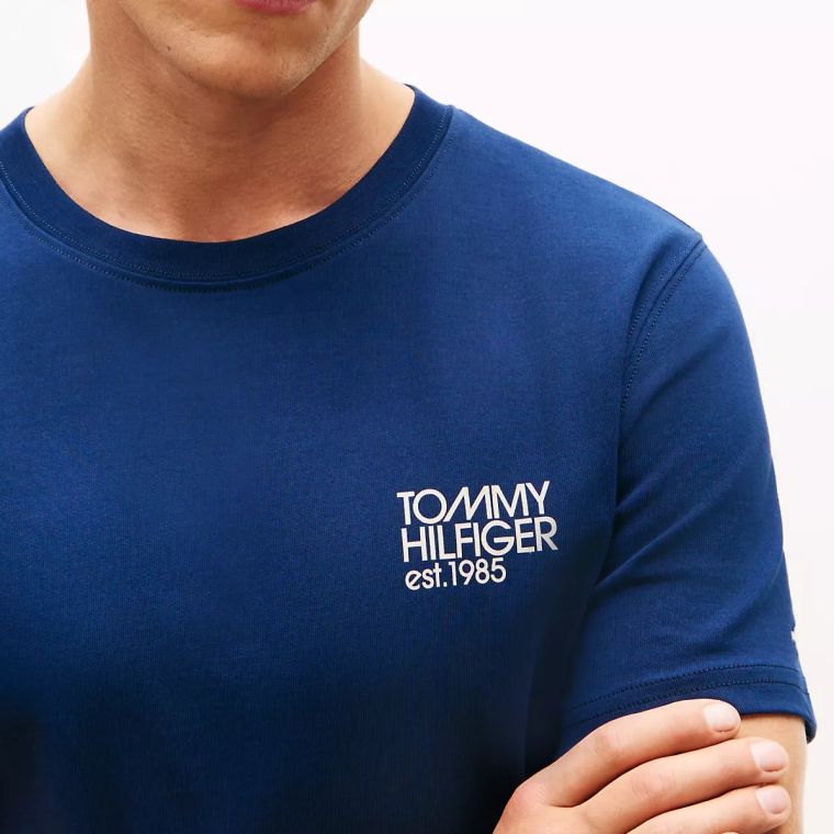 Tommy Hilfiger Jazz Back Graphic T-shirt Navy