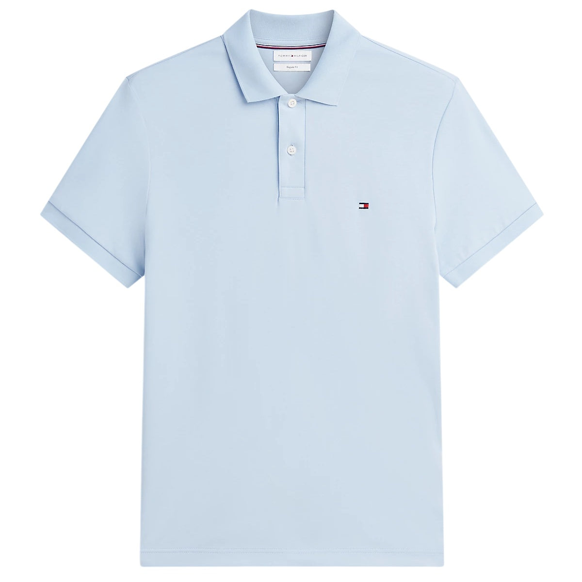 Tommy Hilfiger Liquid Cotton Polo Licht Blauw