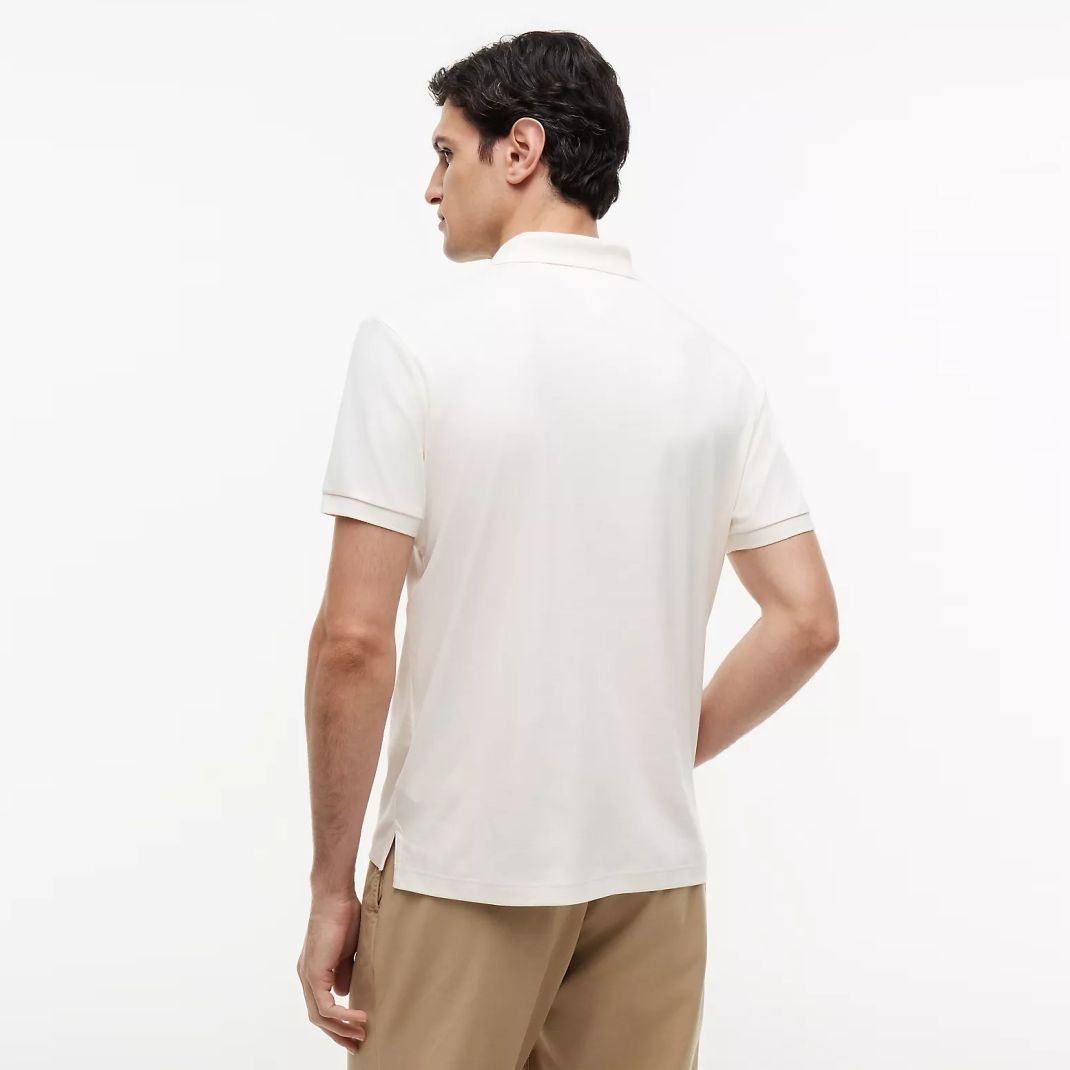 Tommy Hilfiger Liquid Cotton Polo Off White