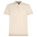 Tommy Hilfiger Mercerized Pique Slim Polo Off White