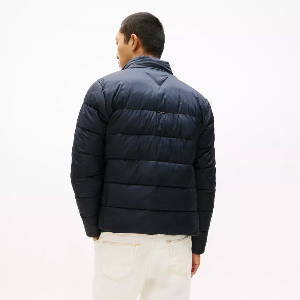 Tommy Hilfiger Mid Weight Collar Puffer Navy