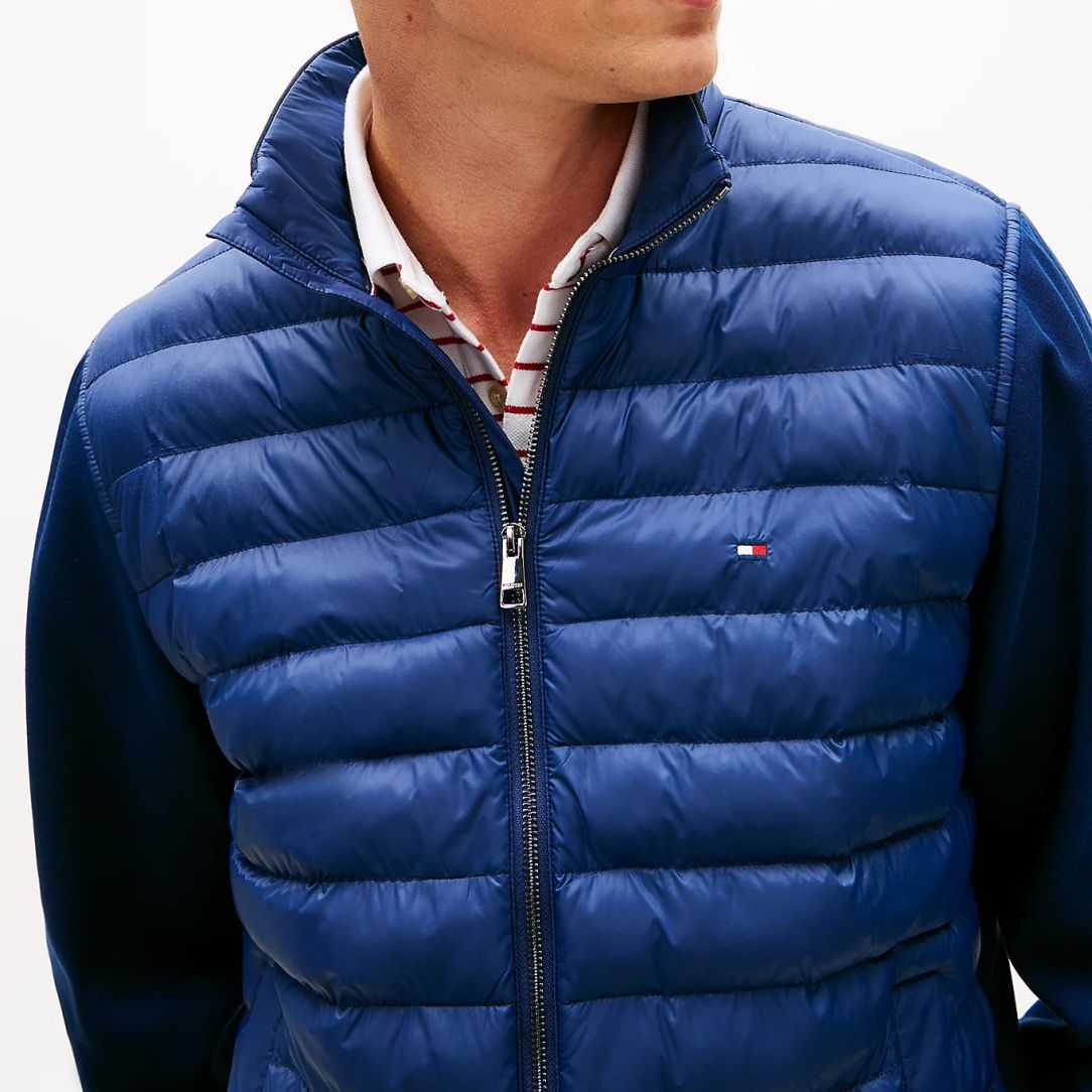 Tommy Hilfiger Mix Media Essential Jas Navy
