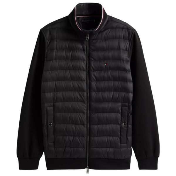 Tommy Hilfiger Mix Media Essential Jas Zwart