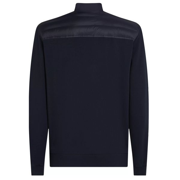 Tommy Hilfiger Mix Media Stand Collar Jas Navy