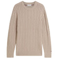 Tommy Hilfiger Mock Cable Sweater Beige