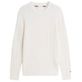 Tommy Hilfiger Mock Cable Sweater Off White