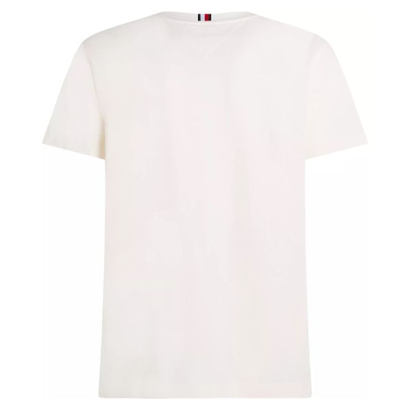 Tommy Hilfiger Monotype Woven Label T-shirt Wit