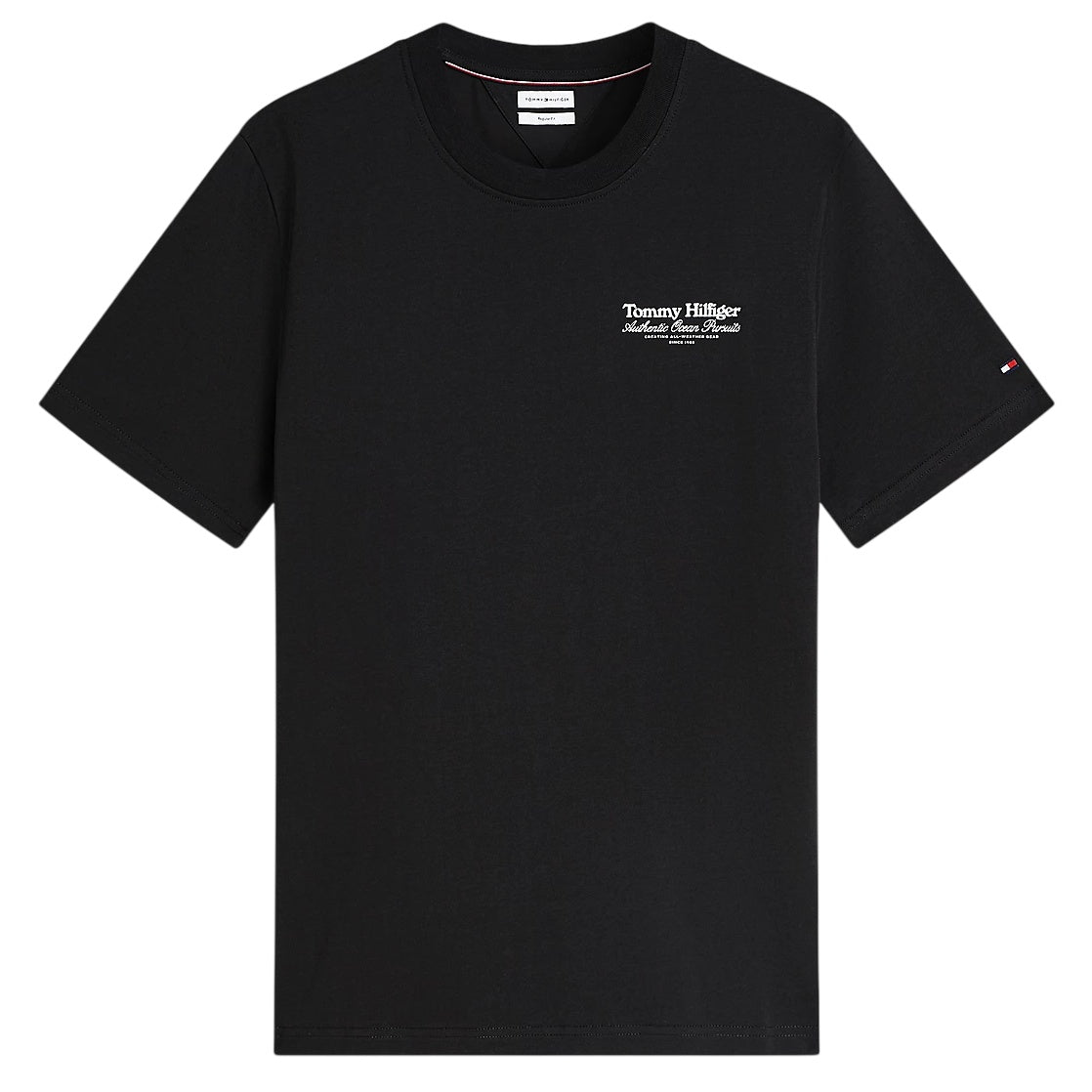 Tommy Hilfiger Nautical Back Graphic T-shirt Zwart