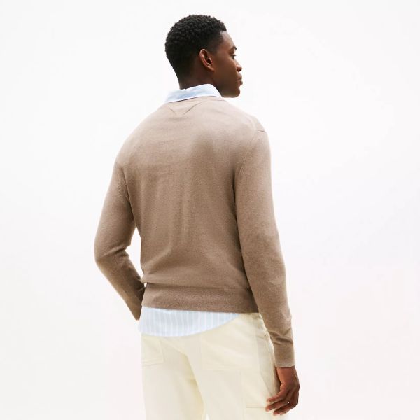Tommy Hilfiger Organic Sweater Bruin