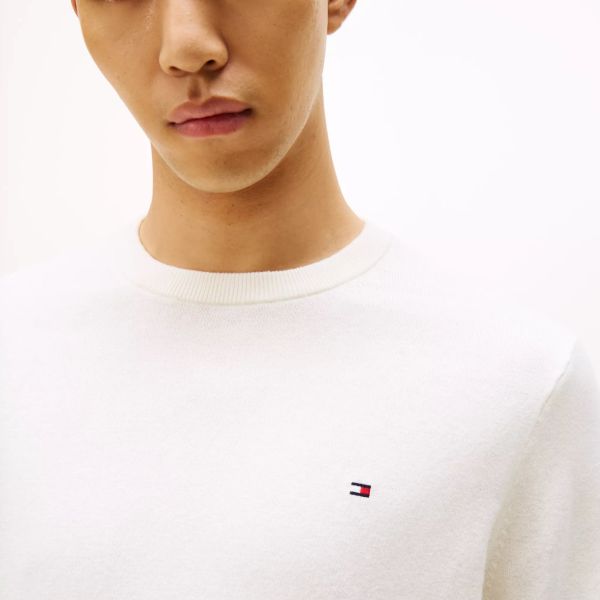 Tommy Hilfiger Organic Sweater Off White
