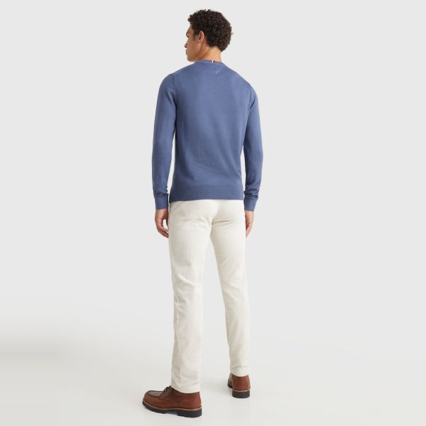 Tommy Hilfiger Organic Sweater Blauw