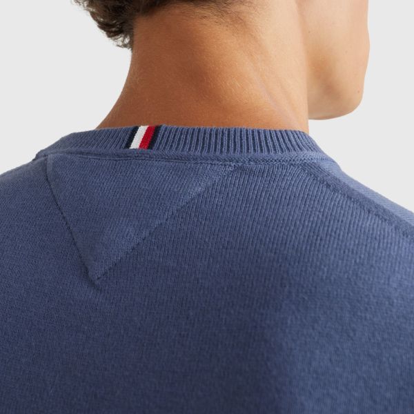 Tommy Hilfiger Organic Sweater Blauw