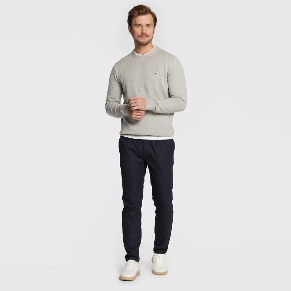 Tommy Hilfiger Organic Sweater Grijs