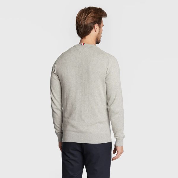 Tommy Hilfiger Organic Sweater Grijs
