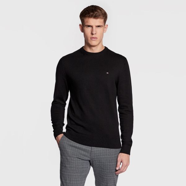 Tommy Hilfiger Organic Sweater Zwart