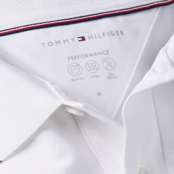 Tommy Hilfiger Performance Tipped Polo Wit
