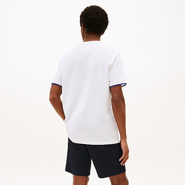 Tommy Hilfiger Performance Tipped T-shirt Wit