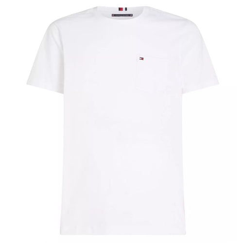 Tommy Hilfiger Pocket T-shirt Wit
