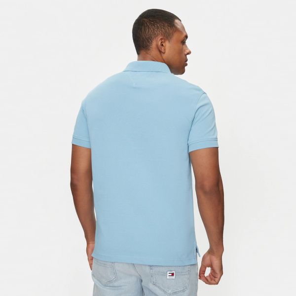 Tommy Hilfiger Polo Licht Blauw