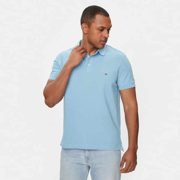 Tommy Hilfiger Polo Licht Blauw