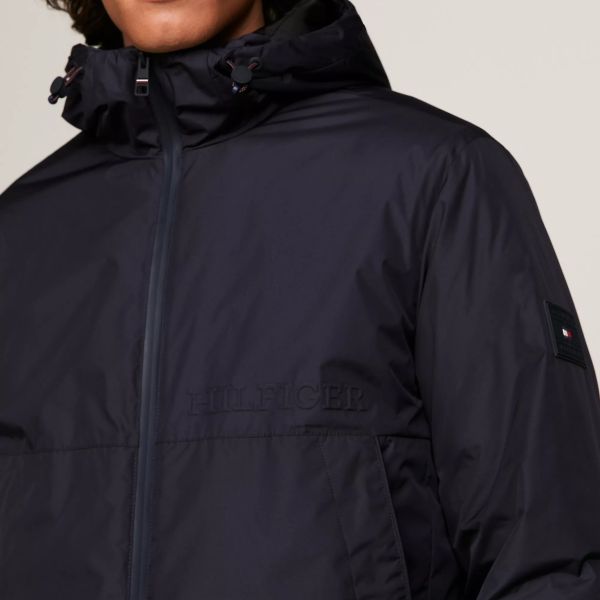 Tommy Hilfiger Portland Hooded Jas Navy