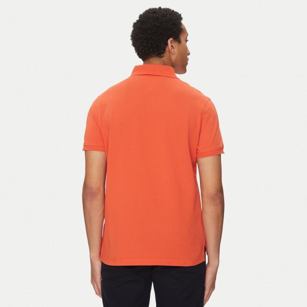 Tommy Hilfiger Regular Polo Oranje