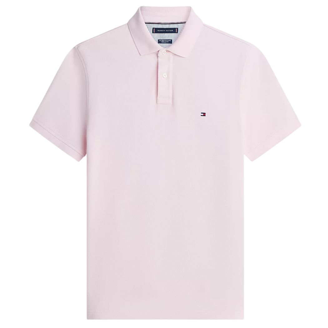 Tommy Hilfiger Regular Polo Roze