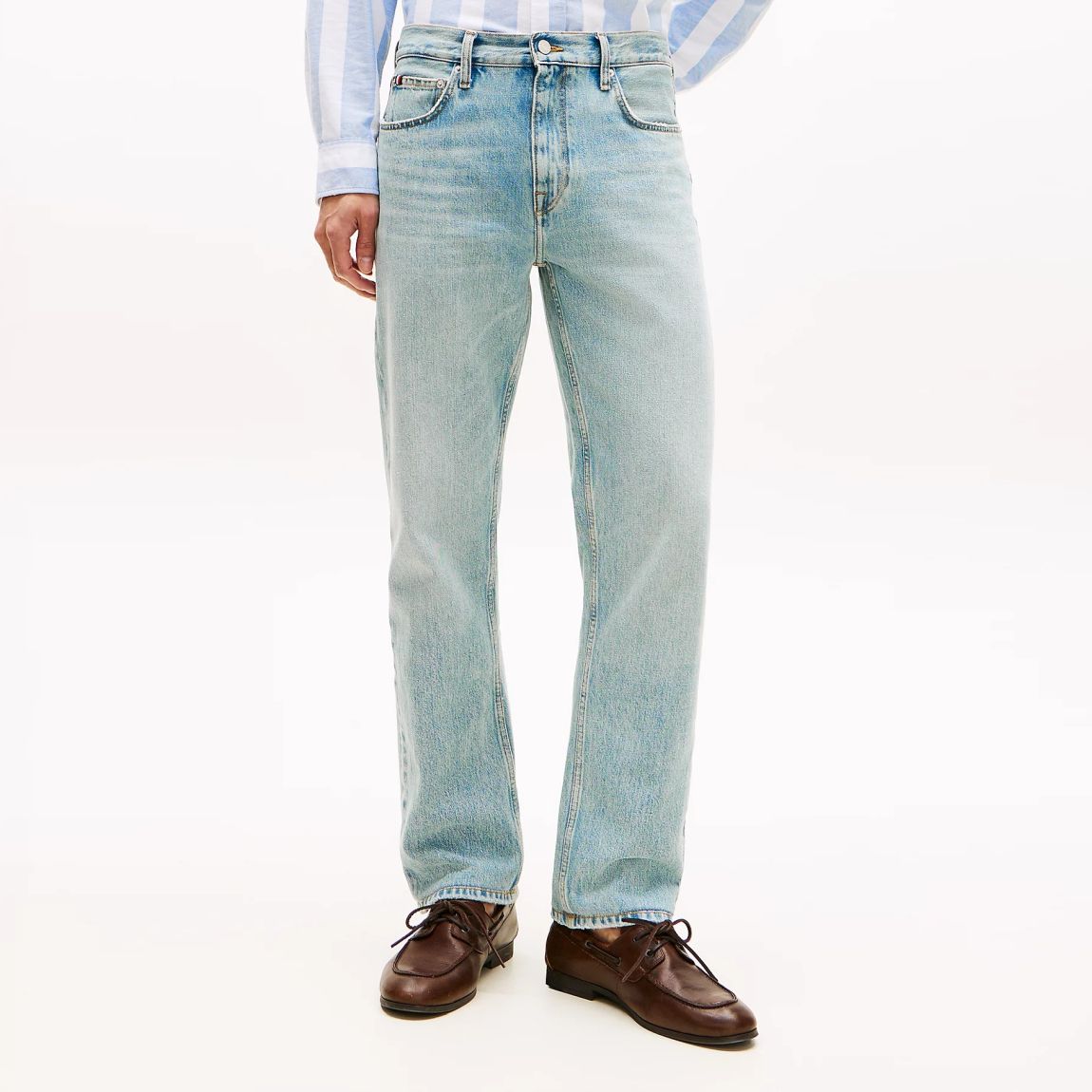 Tommy Hilfiger Regular Straight Dover Jeans Blauw