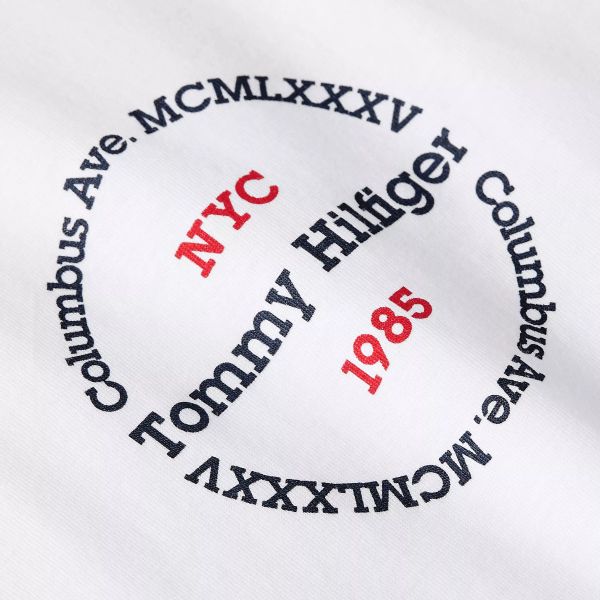 Tommy Hilfiger Roundle T-shirt Wit
