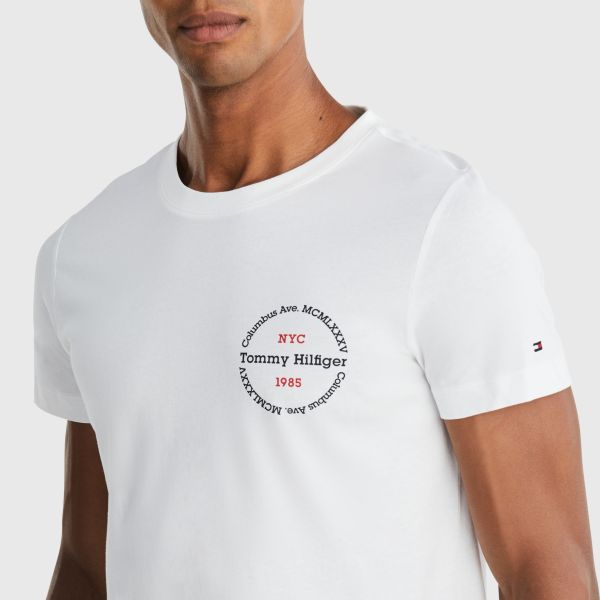 Tommy Hilfiger Roundle T-shirt Wit