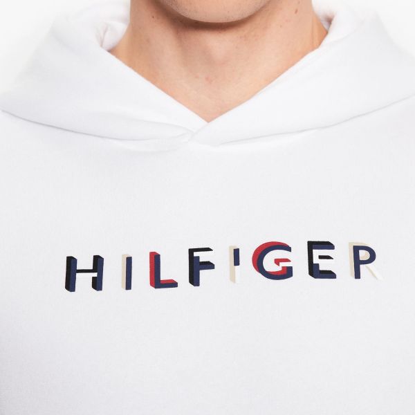 Tommy Hilfiger RWB Hilfiger Hoodie Wit